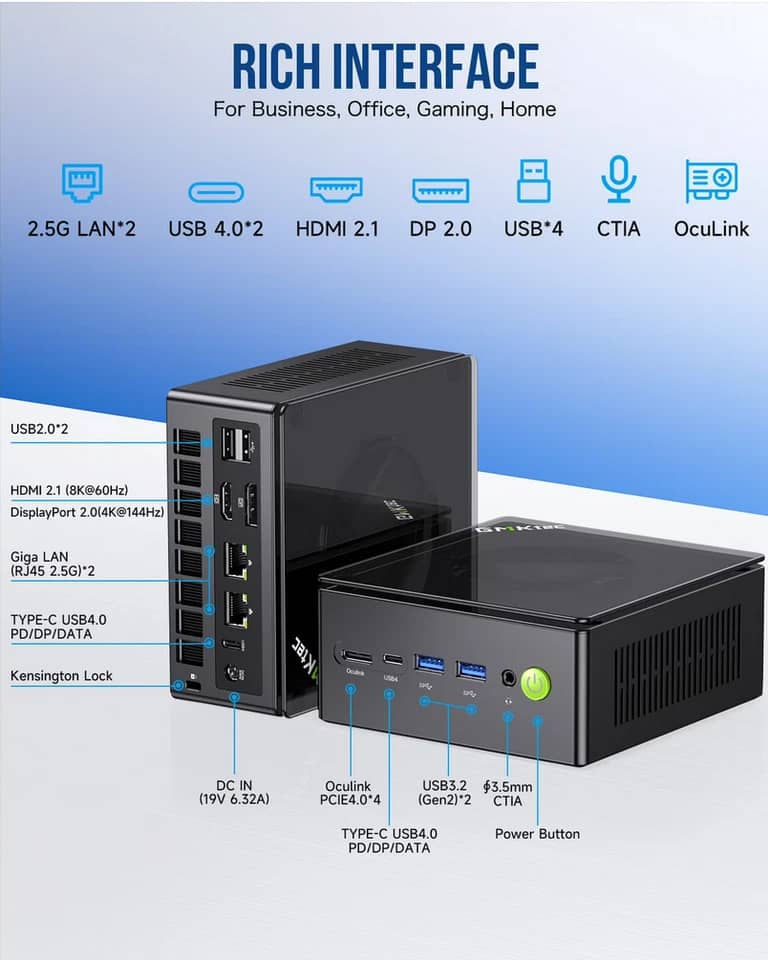GMKtec K8 PLUS Computers New