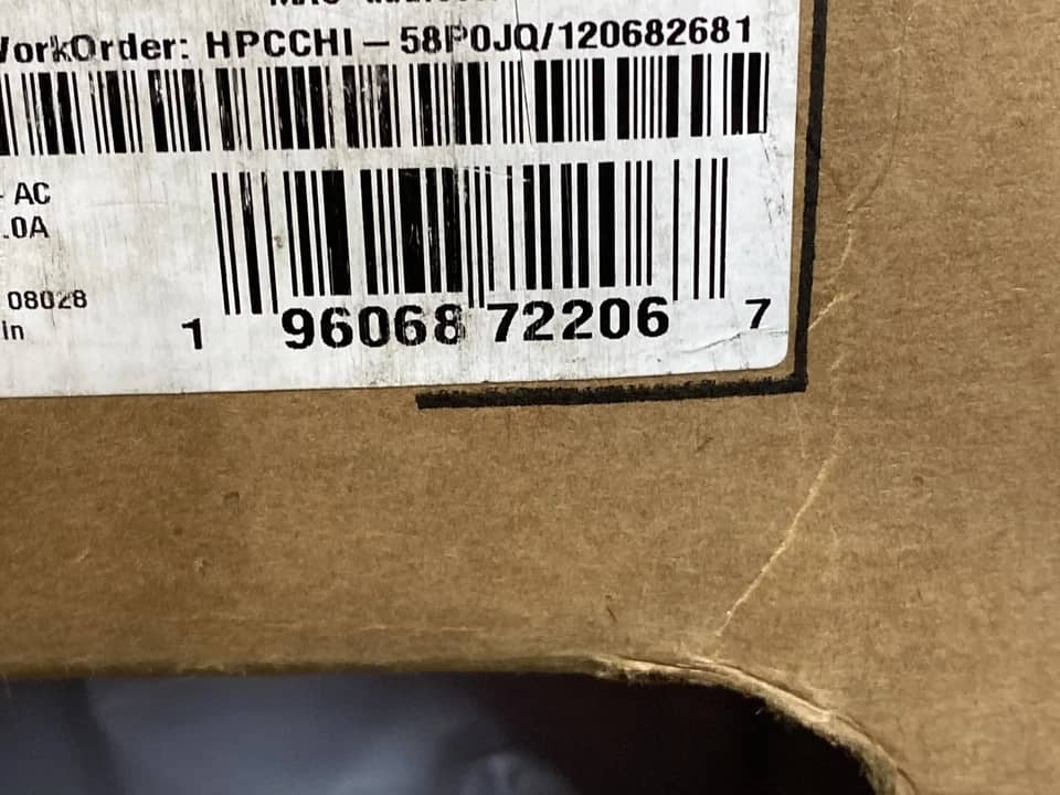 HP HP Color LaserJet Enterprise MFP 5800f Printers White Open-Box Excellent