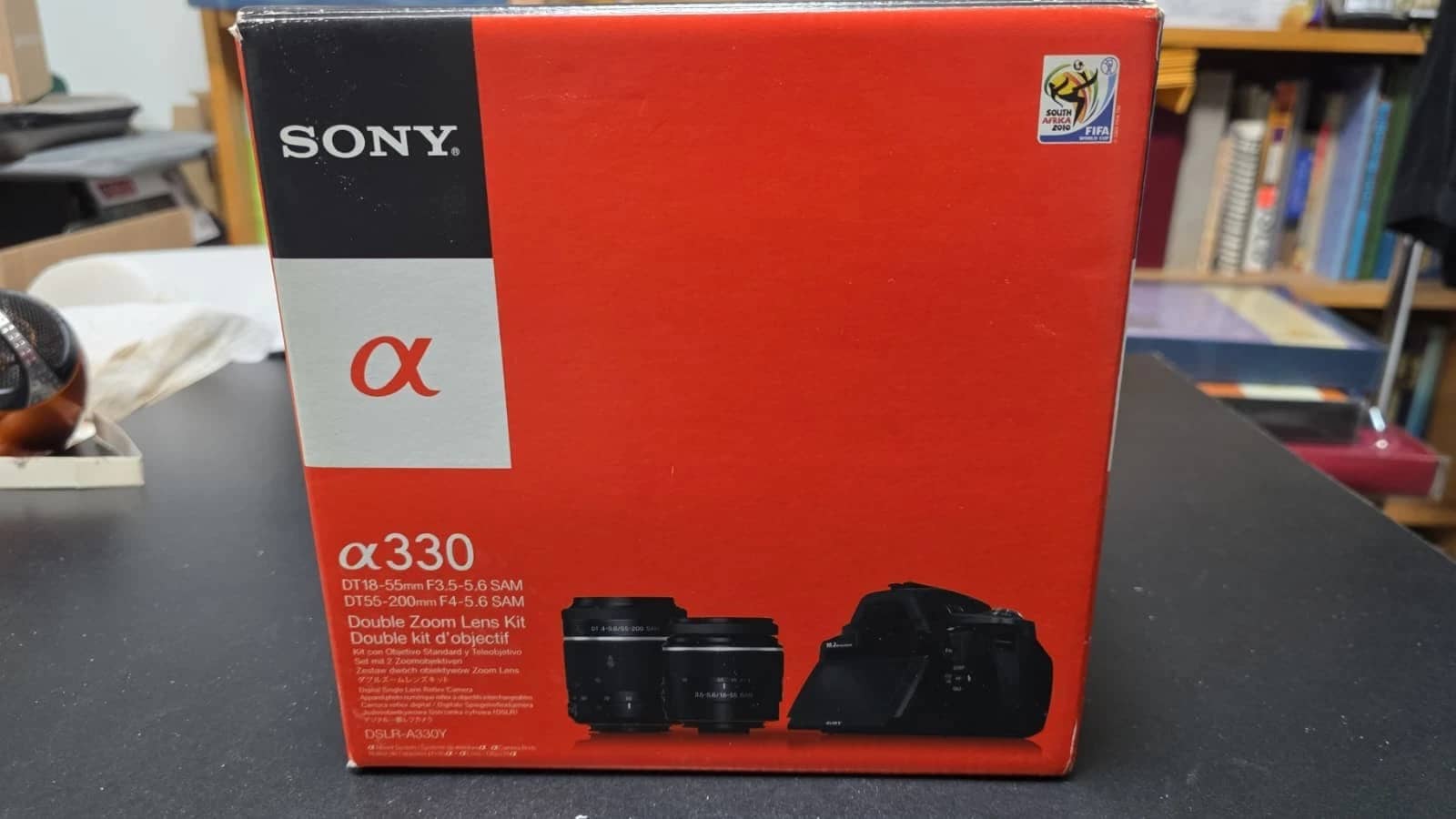 Sony Alpha 330 Digital Cameras Black Used - Good w/ 18-55mm Kit
