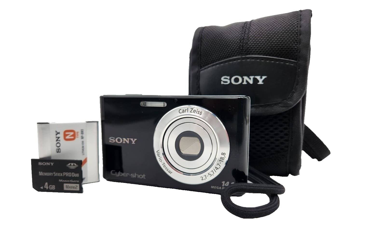 Sony Cyber-shot DSC-W330 Digital Cameras Black New Body Only