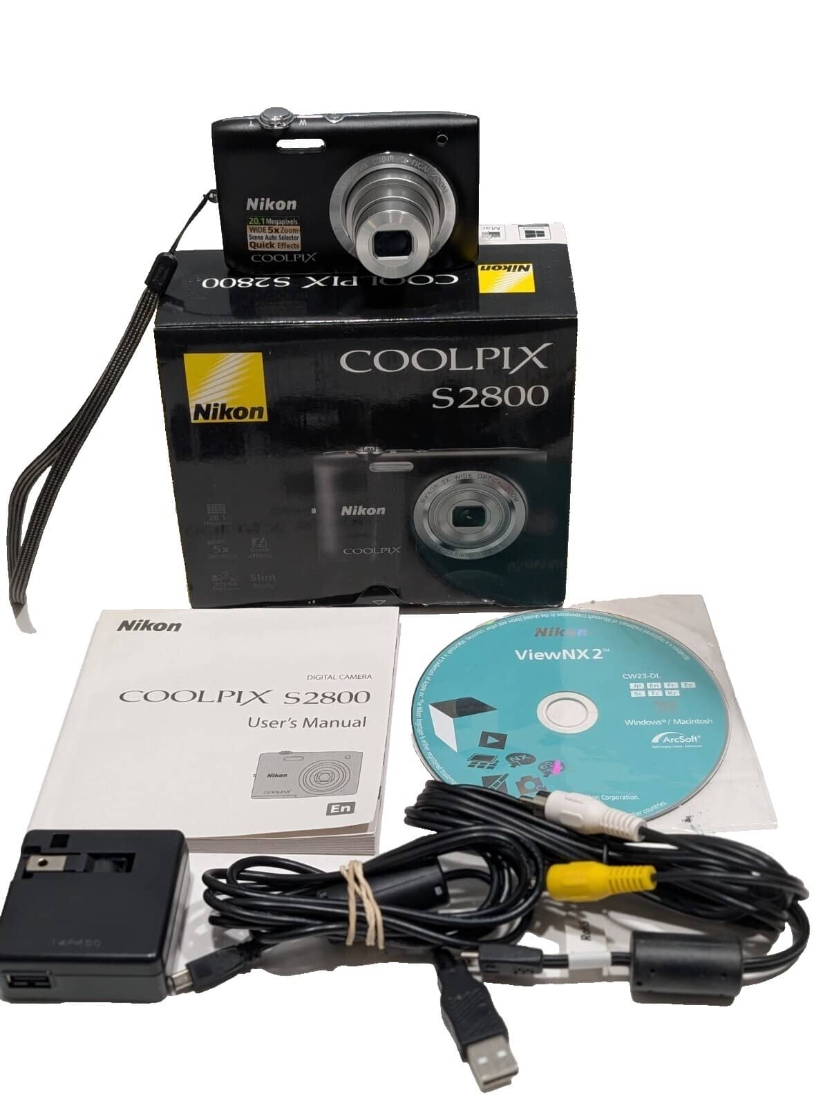 Nikon COOLPIX L340 Digital Cameras Black New Body Only