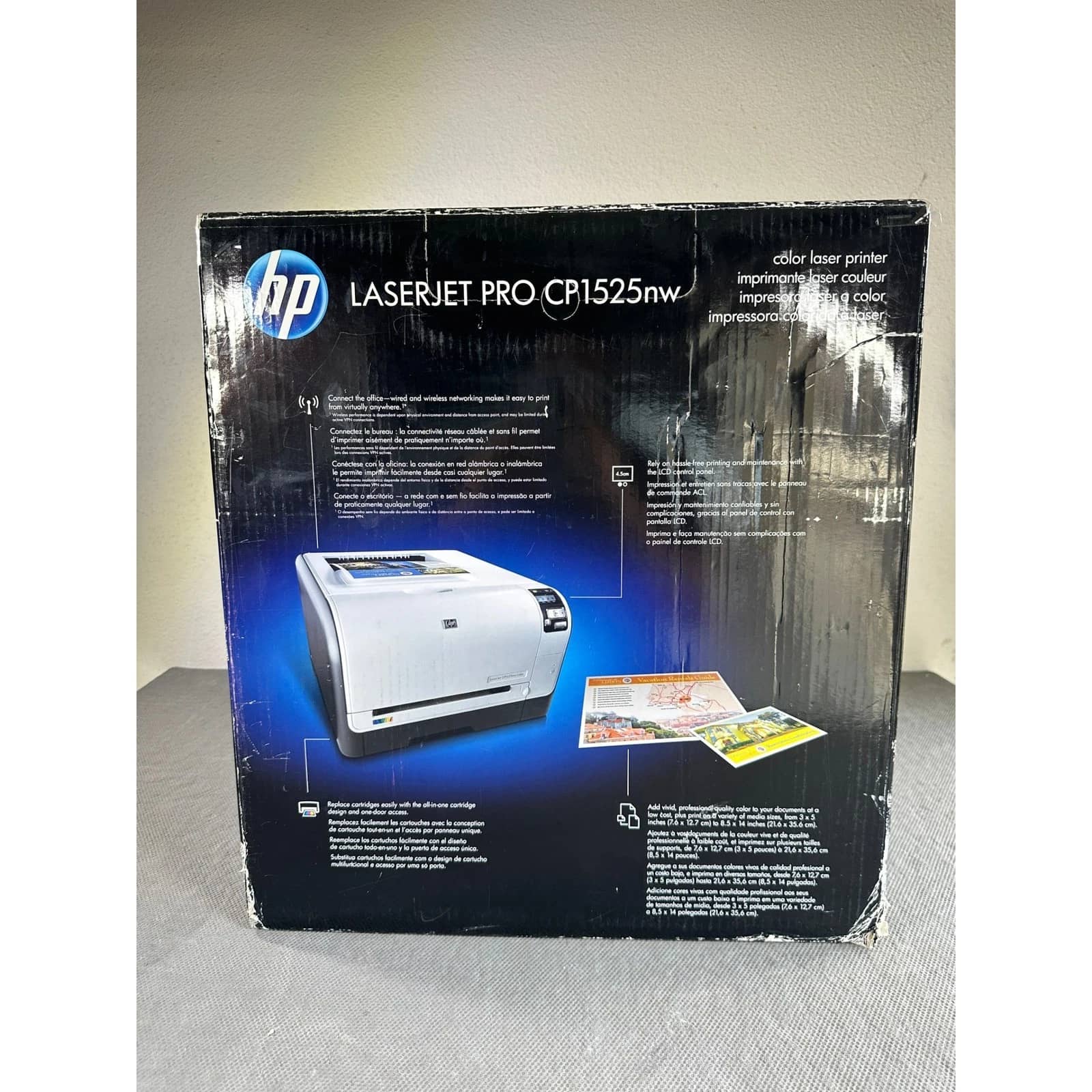 HP LaserJet Pro CP1525nw Printers New