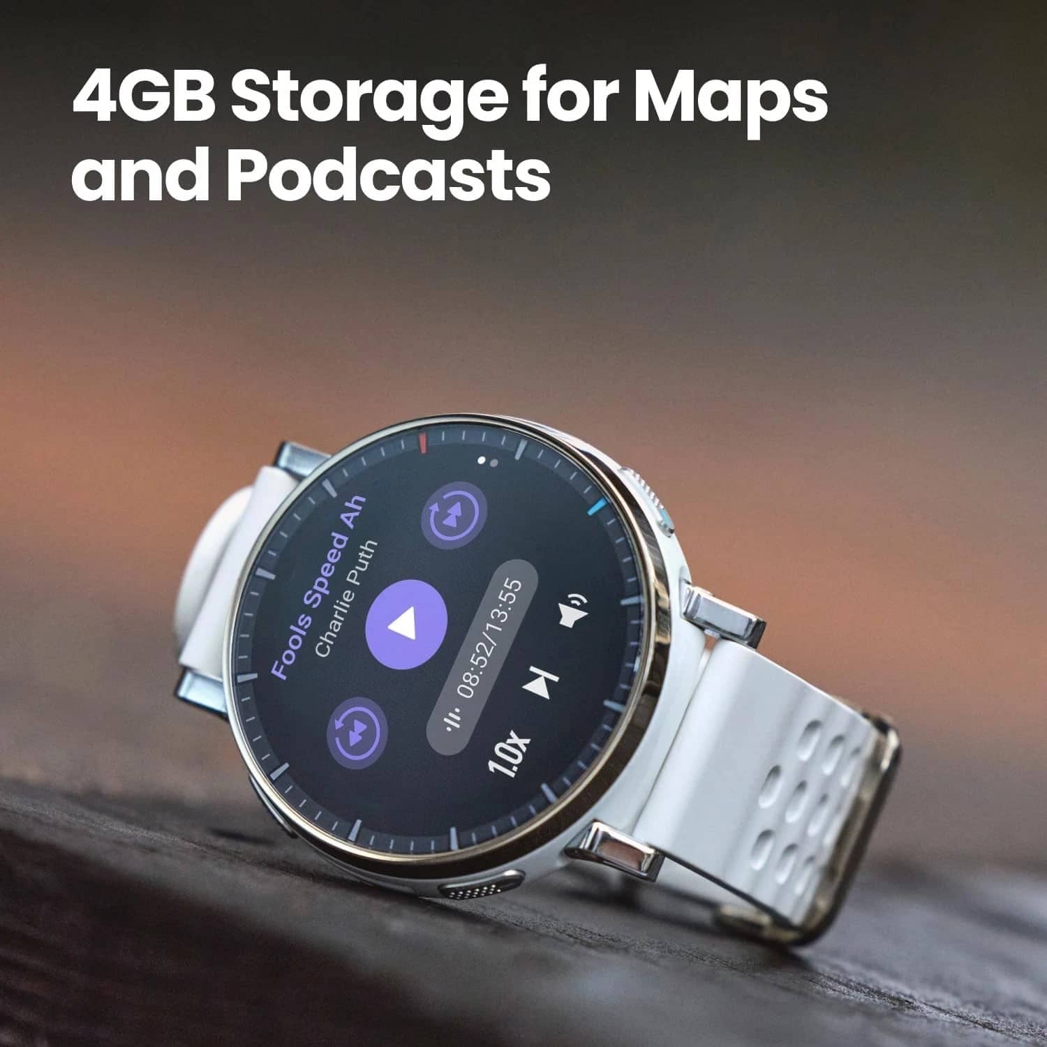 Amazfit Amazfit Active 3 Smartwatches Blue 45mm New