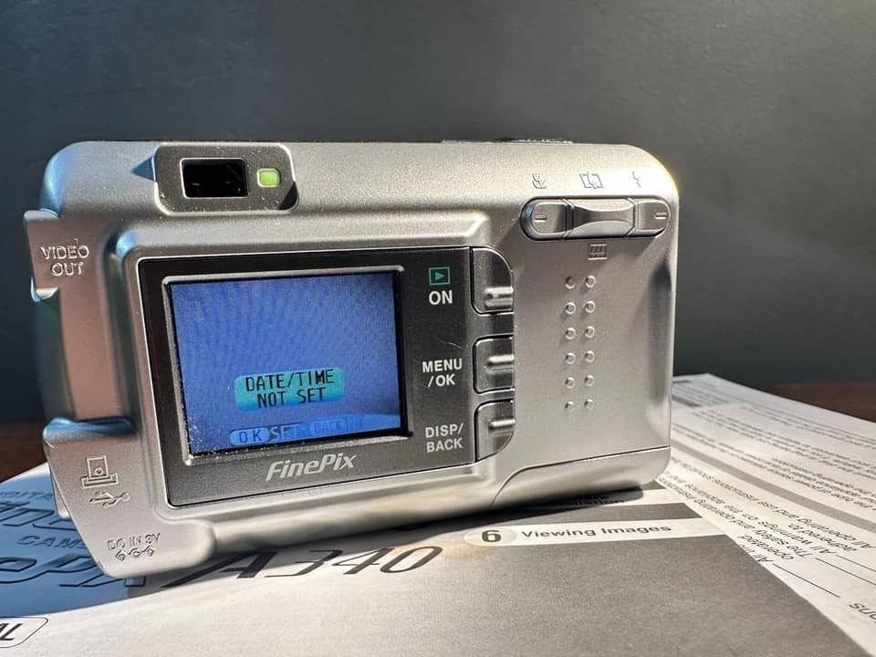 Fujifilm FinePix A330 Digital Cameras Silver Used - Good Body Only