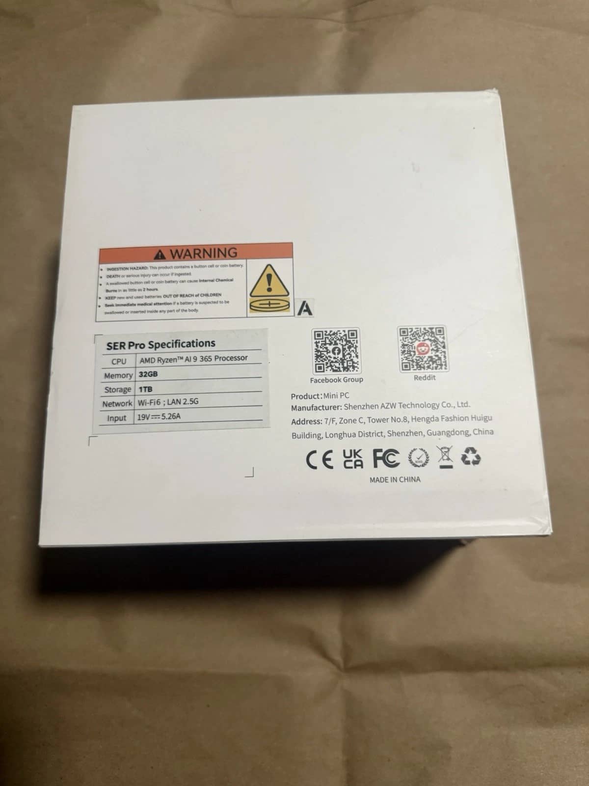 Beelink SER9 PRO Computers New