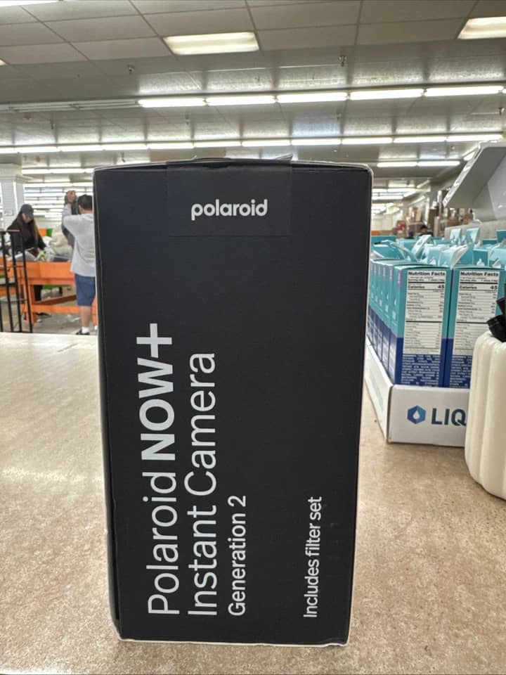 Polaroid Now+ Generation 2 Digital Cameras Black New Body Only