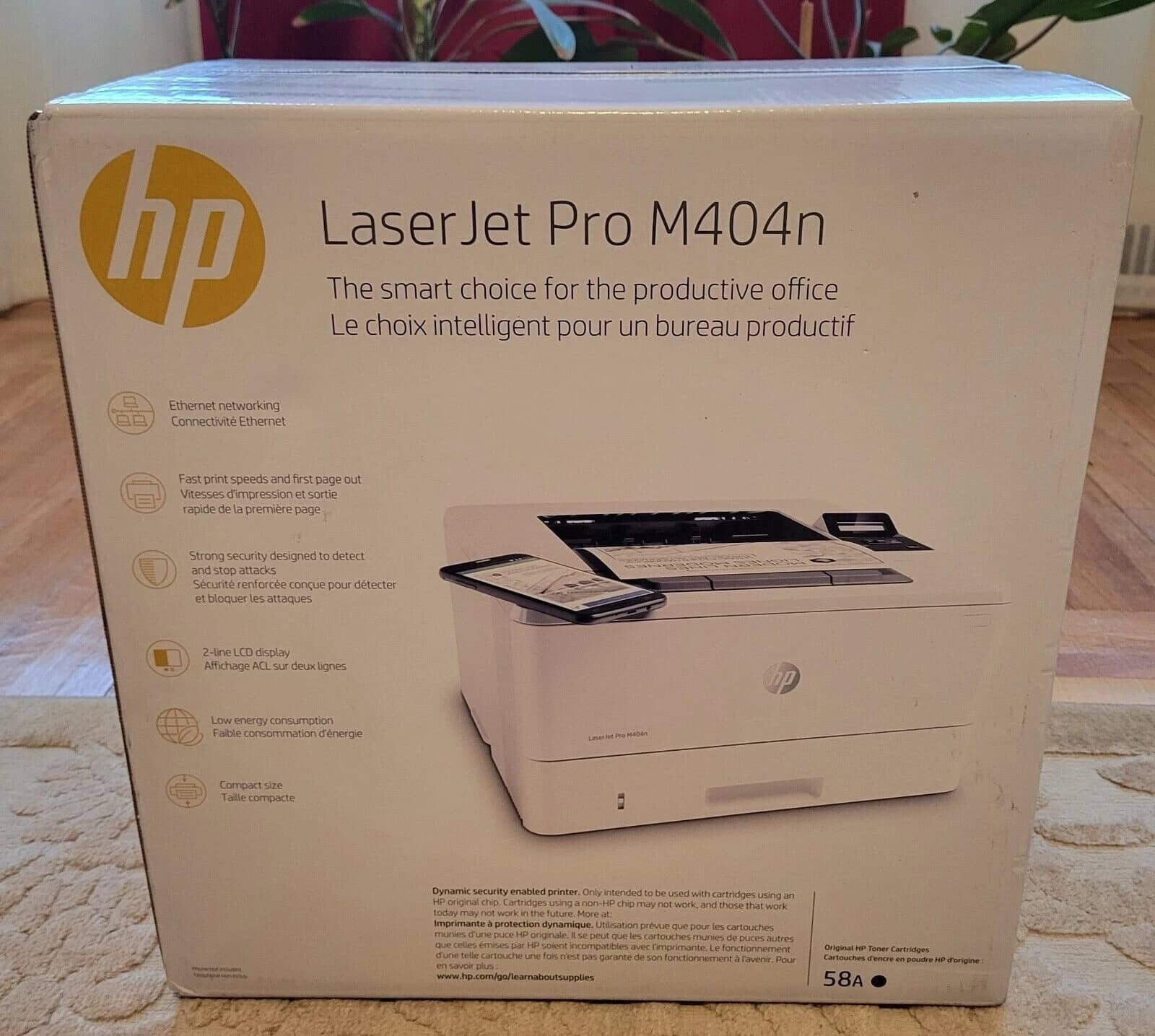 HP HP LaserJet Pro M404n Printers Black New