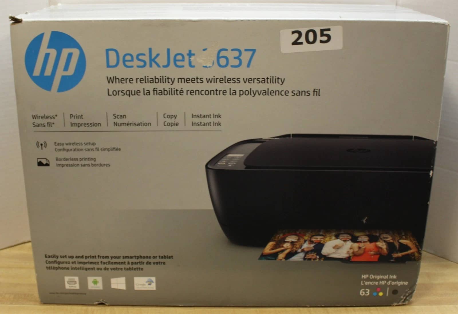 HP Deskjet 3637 Printers New