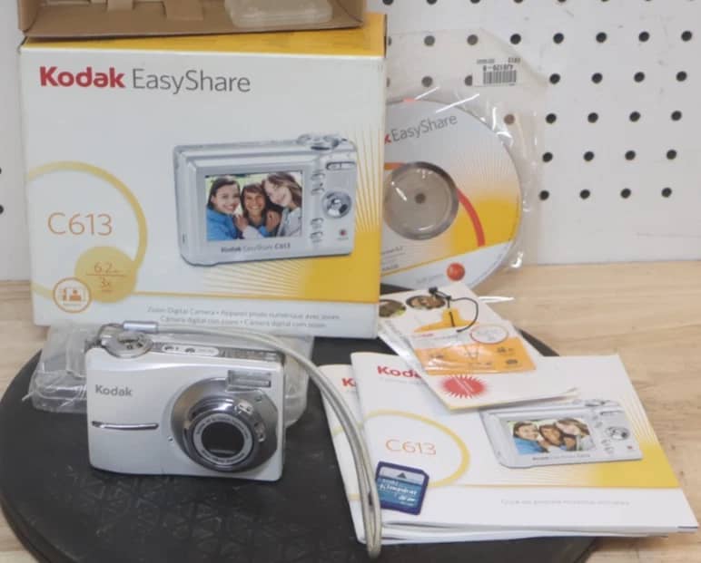 Kodak C613 Digital Cameras Black Used - Good Body Only