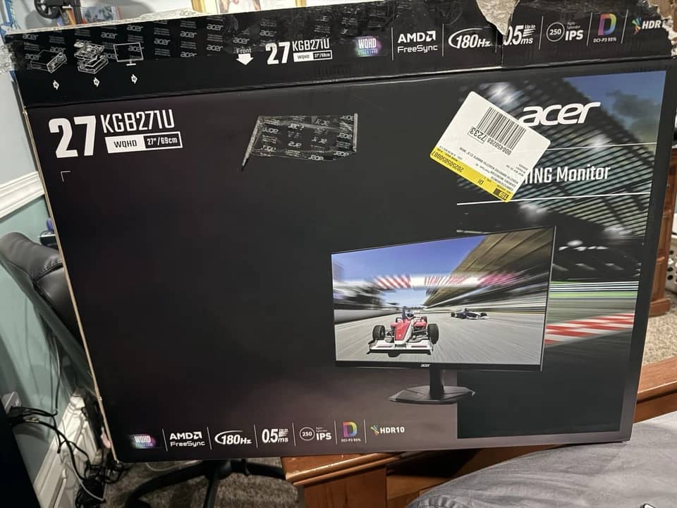Acer KGB271U Monitors
