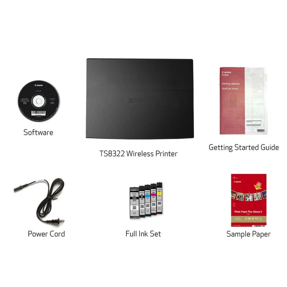 Canon Pixma TS8322 Printers Used - Good