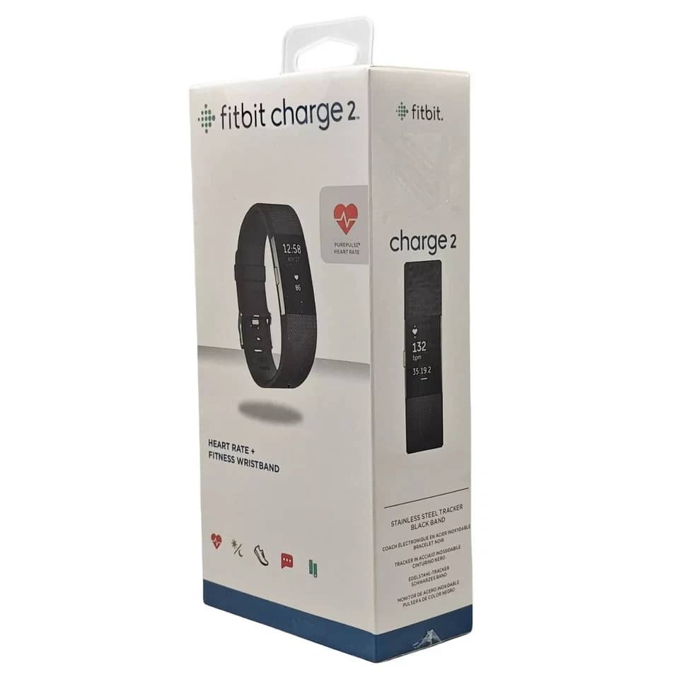 Fitbit Fitbit Charge 2 Smartwatches Black 24mm New