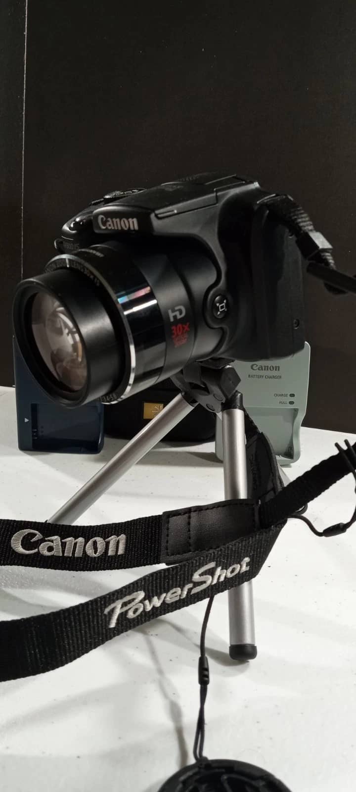 Canon SX500 IS Digital Cameras Black Used - Good Body Only