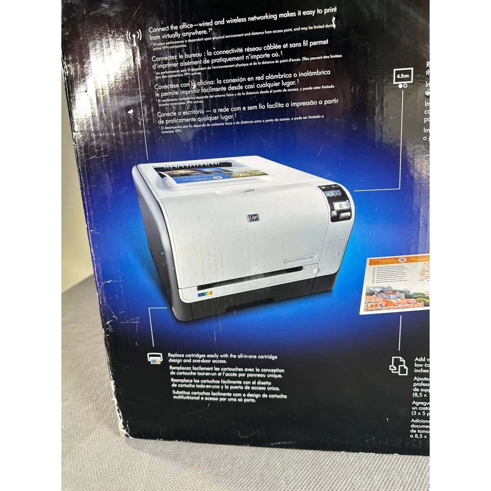 HP LaserJet Pro CP1525nw Printers New
