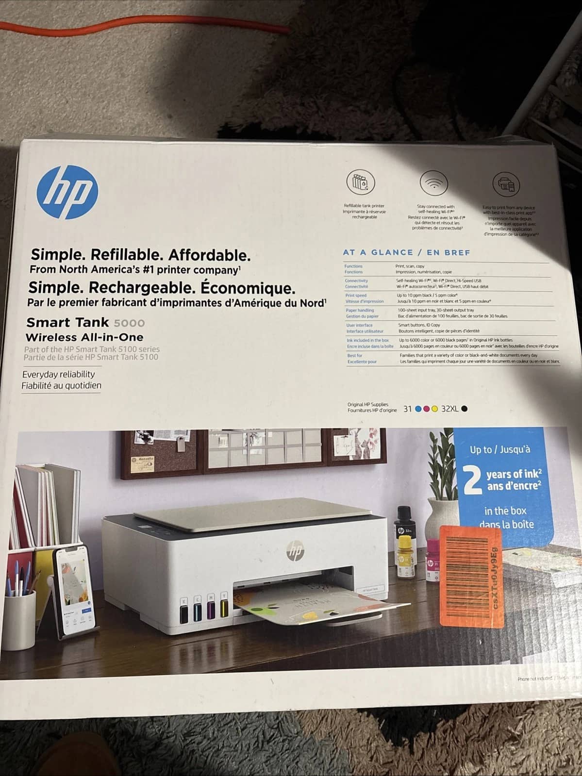 HP Smart Tank 5000/5100 Printers Used - Good