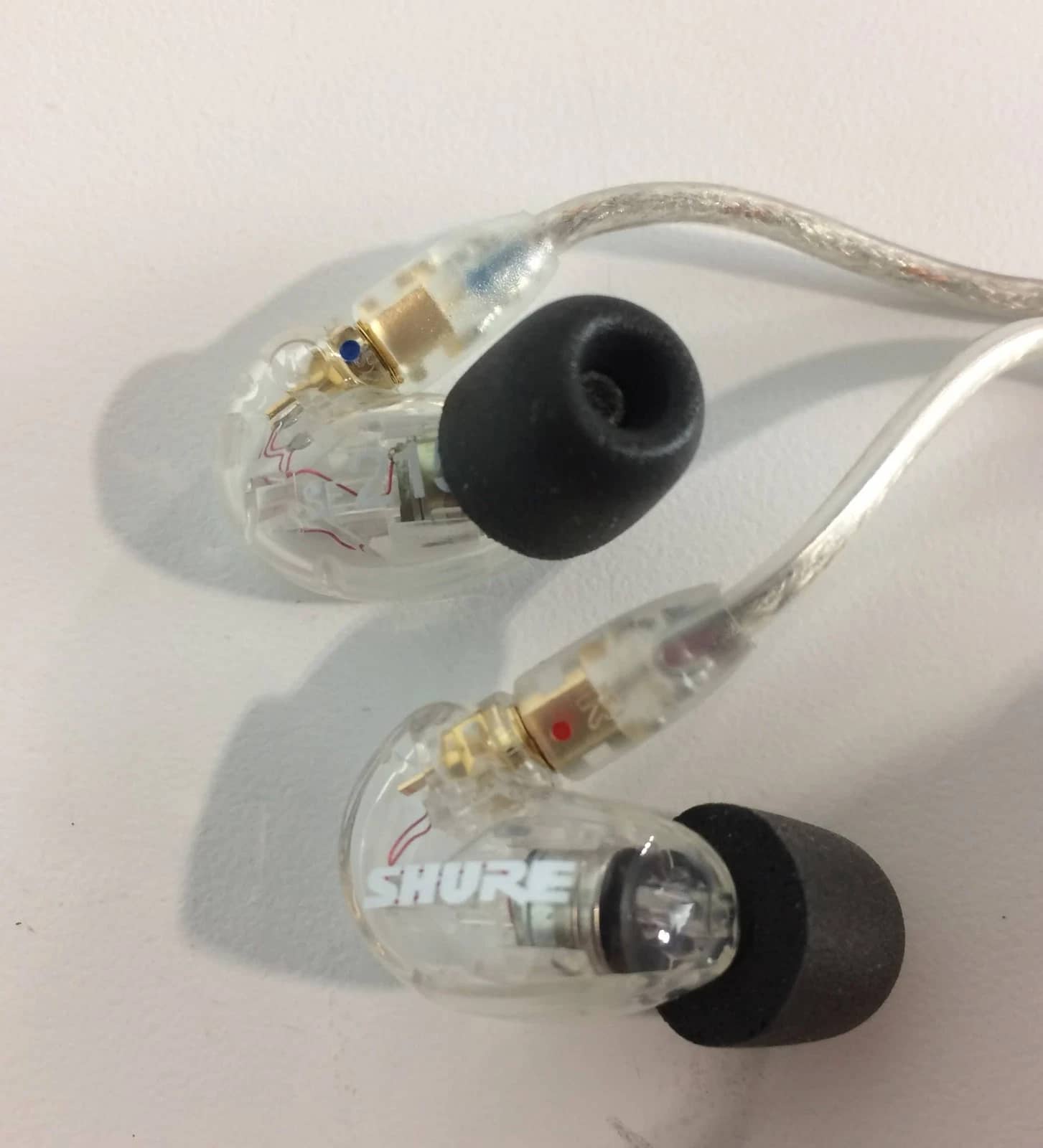 Shure In-Ear Monitors Headphones & Earbuds Transparent New