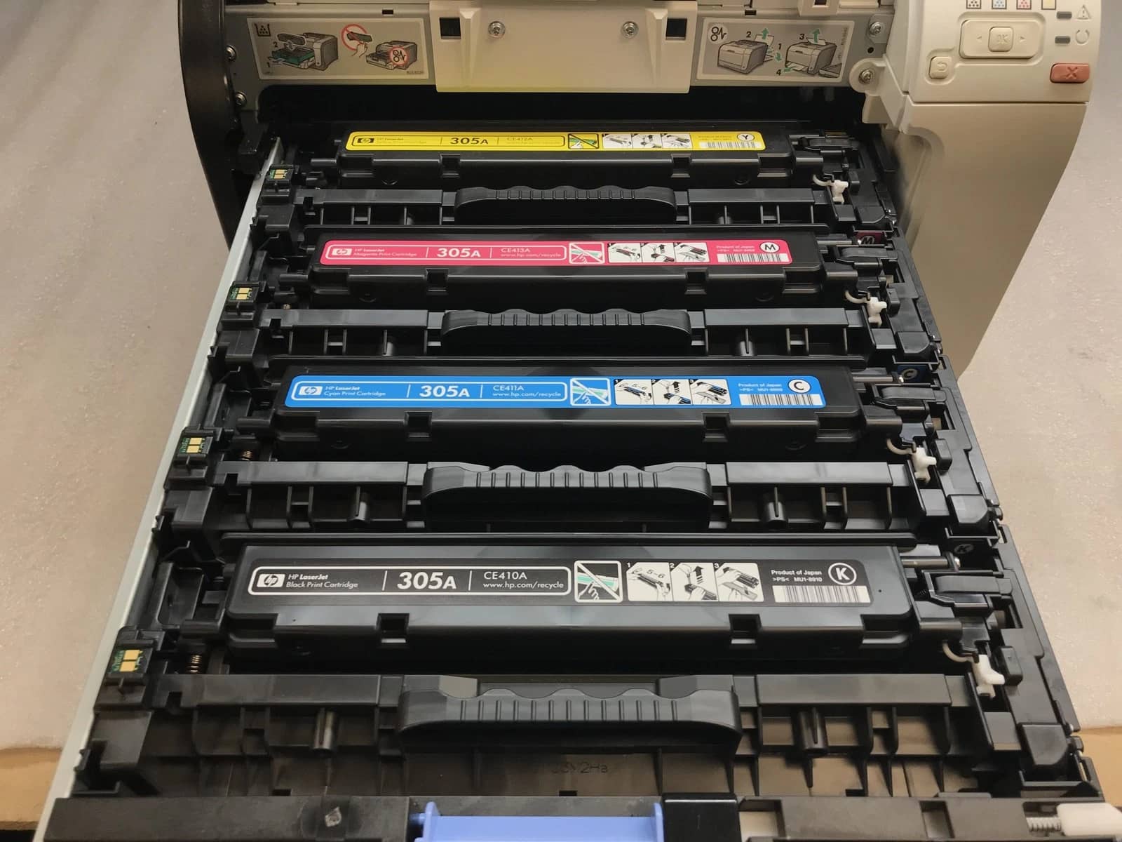 HP Laserjet 400 Color M451dn Printers Used - Good