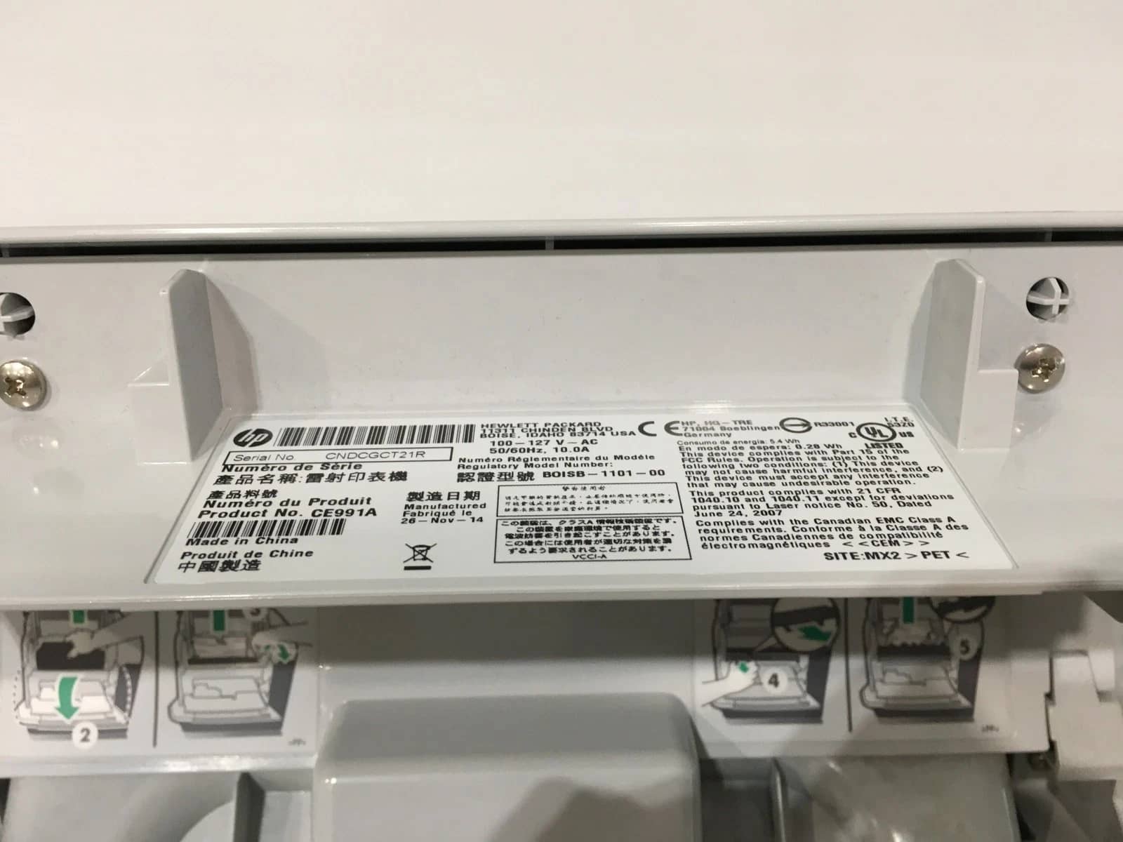HP CE991A Printers Refurbished - Excellent
