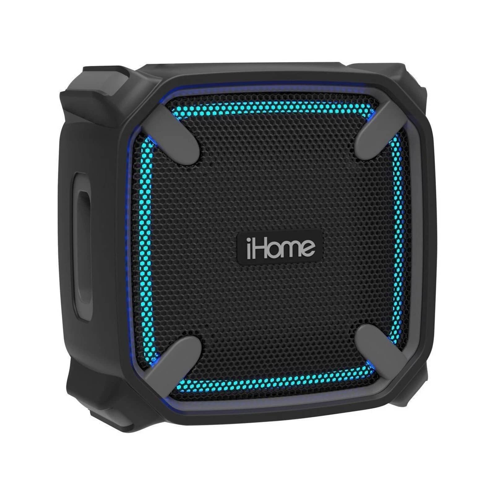 iHome iBT371 Portable Bluetooth Speakers Black New