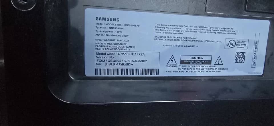 Samsung S95B TVs