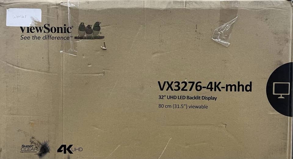 ViewSonic VX3276-4K-MHD Monitors