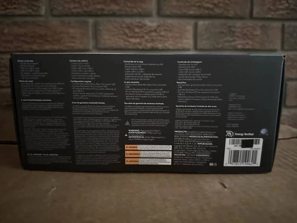 Logitech A50 Headphones & Earbuds 