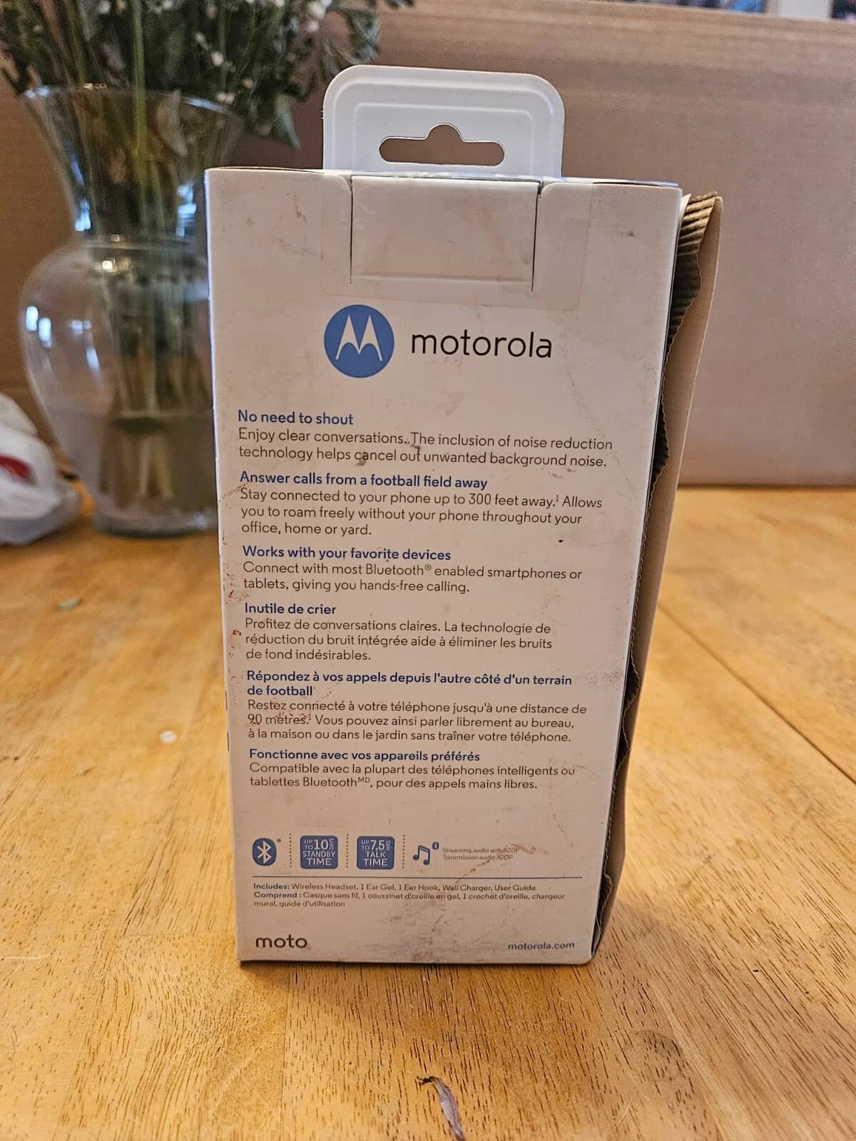 Motorola HK250 Headphones & Earbuds Black New