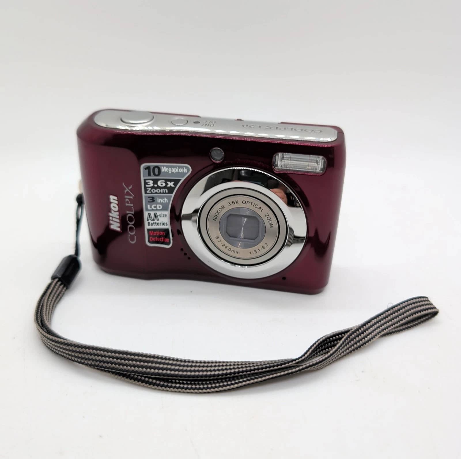 Nikon COOLPIX L20 Digital Cameras Red New Body Only