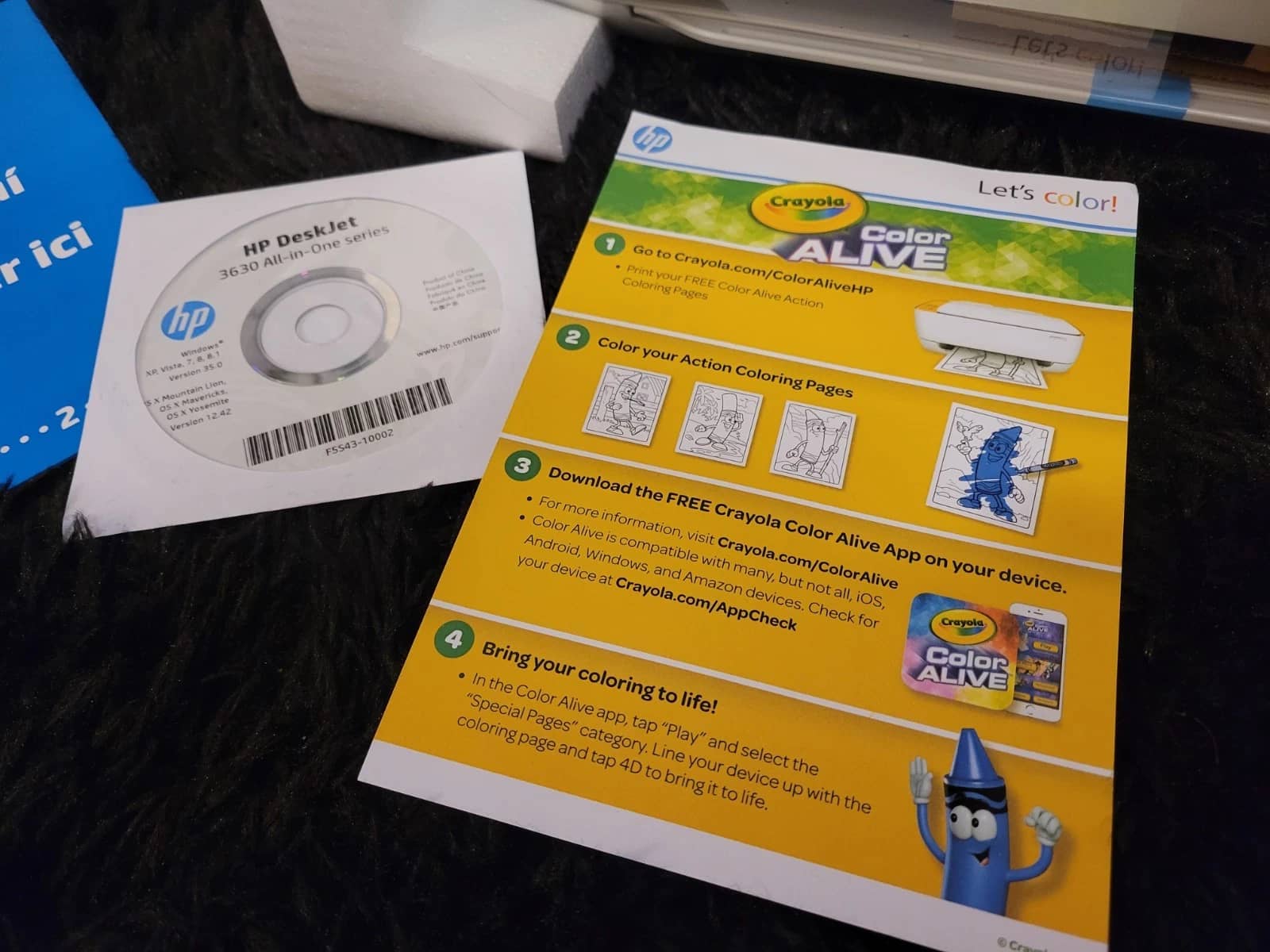 HP DeskJet 3633 Printers Open-Box Excellent