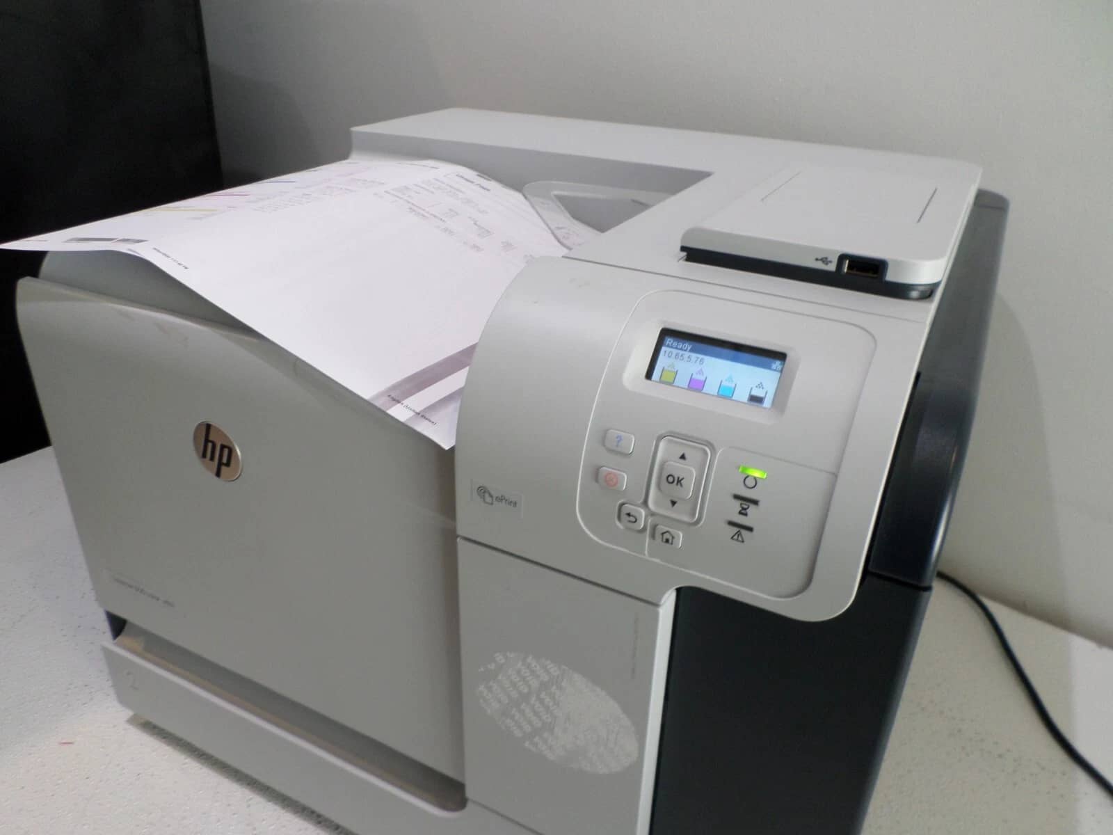HP LaserJet Enterprise 500 Color M551XH Printers Refurbished - Excellent