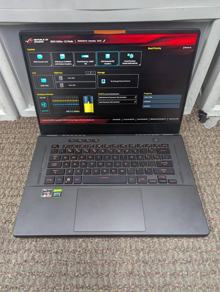 ASUS ROG Zephyrus G15 Computers