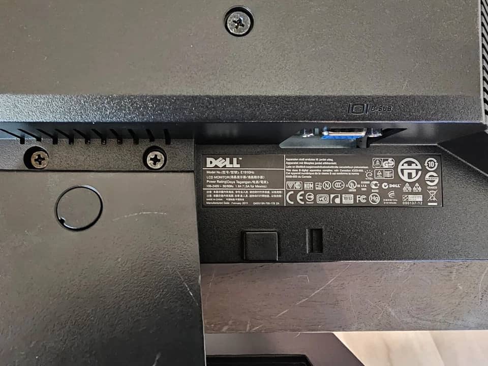 Dell E1912HC Monitors