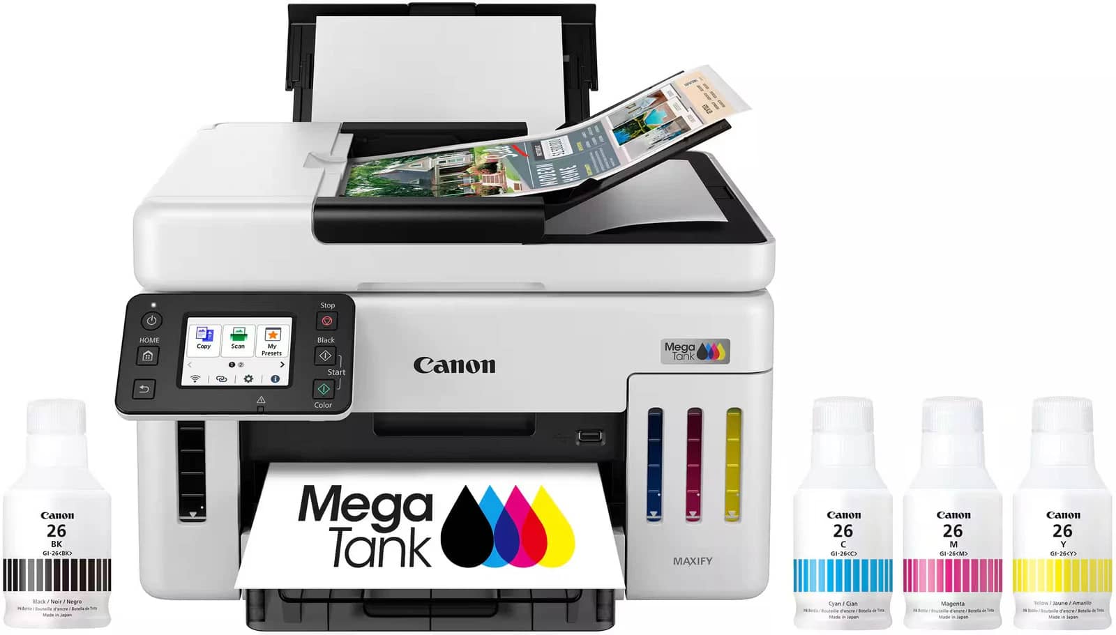 Canon MegaTank GX6120 Printers New
