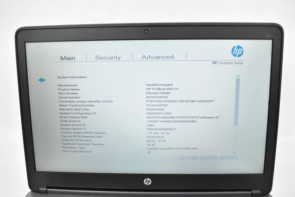 HP 650 G1 Computers