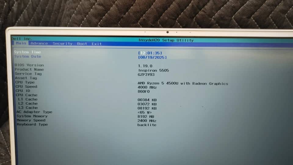 Dell Inspiron 15 5505 Computers