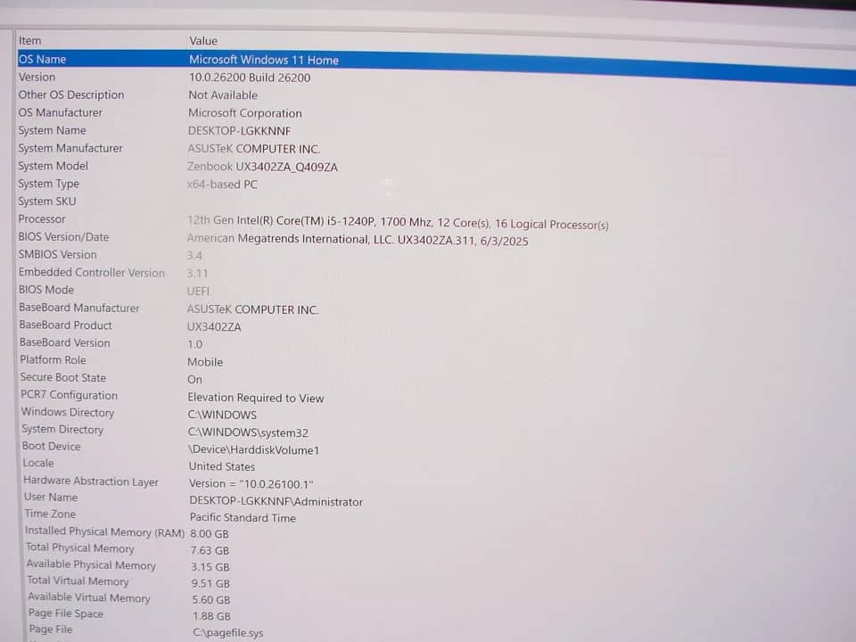 ASUS Zenbook 14 OLED Computers