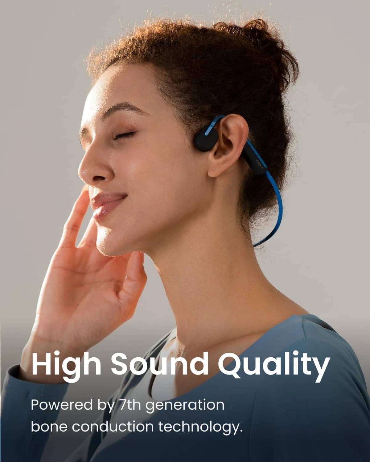 Shokz OpenMove S661 Headphones & Earbuds Gray New