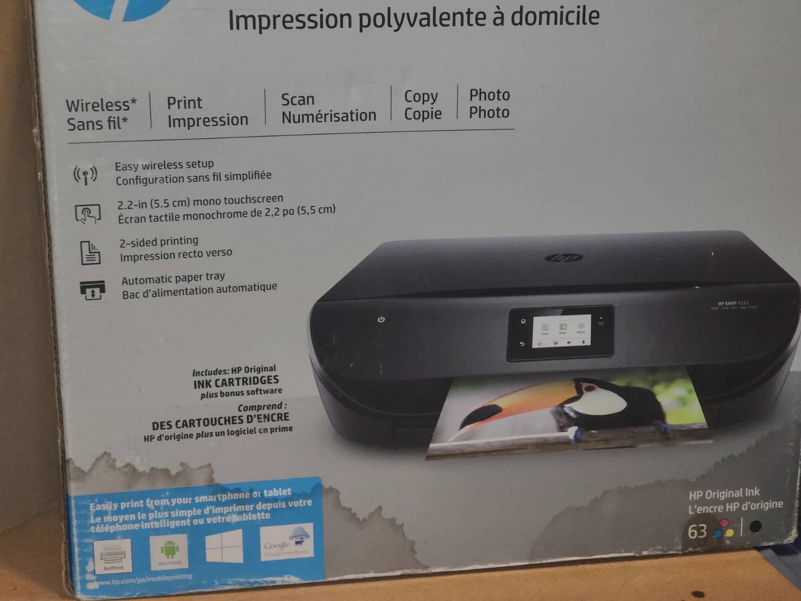 HP Envy 4522 Printers Used - Good