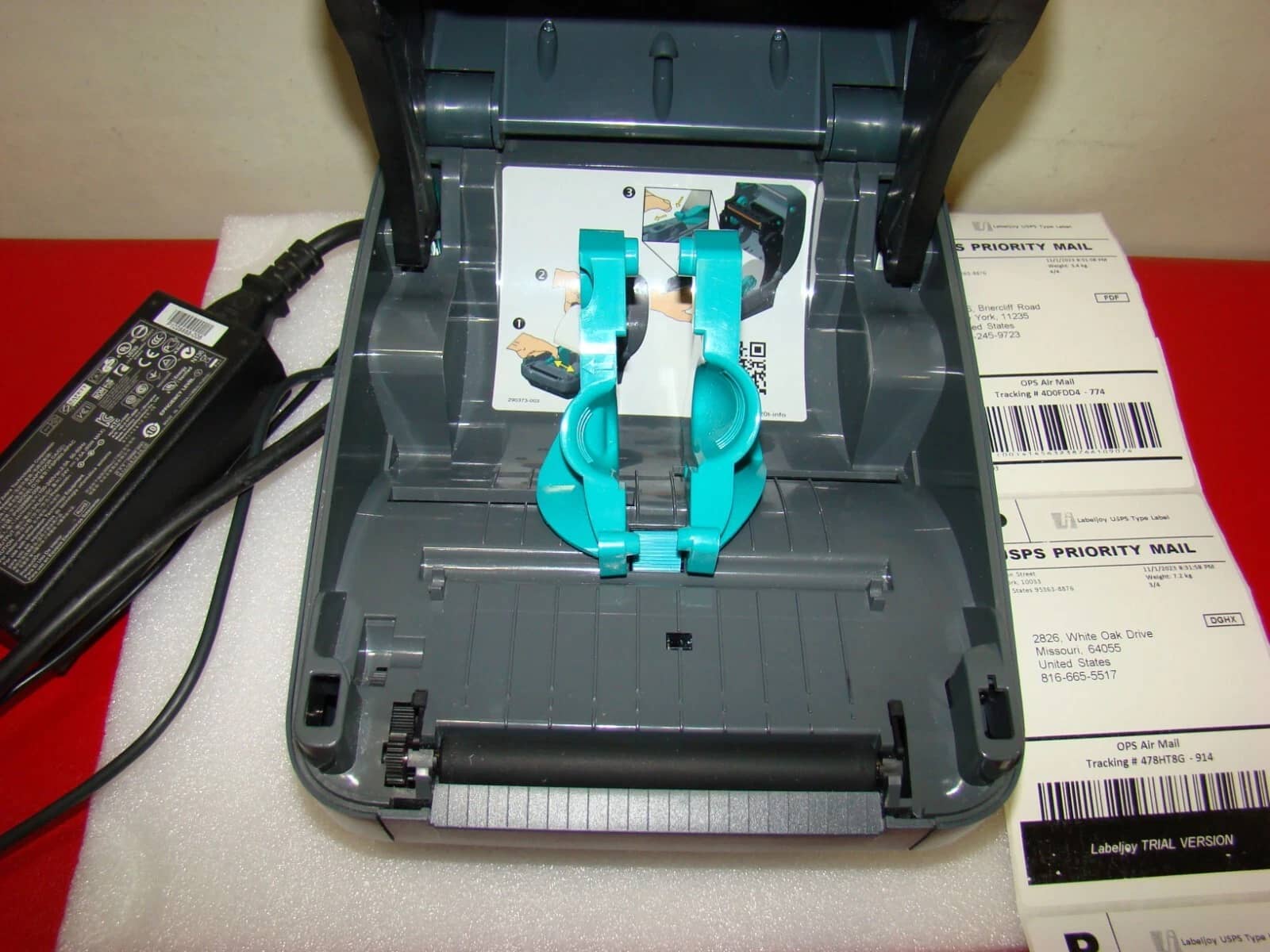 Zebra GX420T,GK420t Printers Used - Good