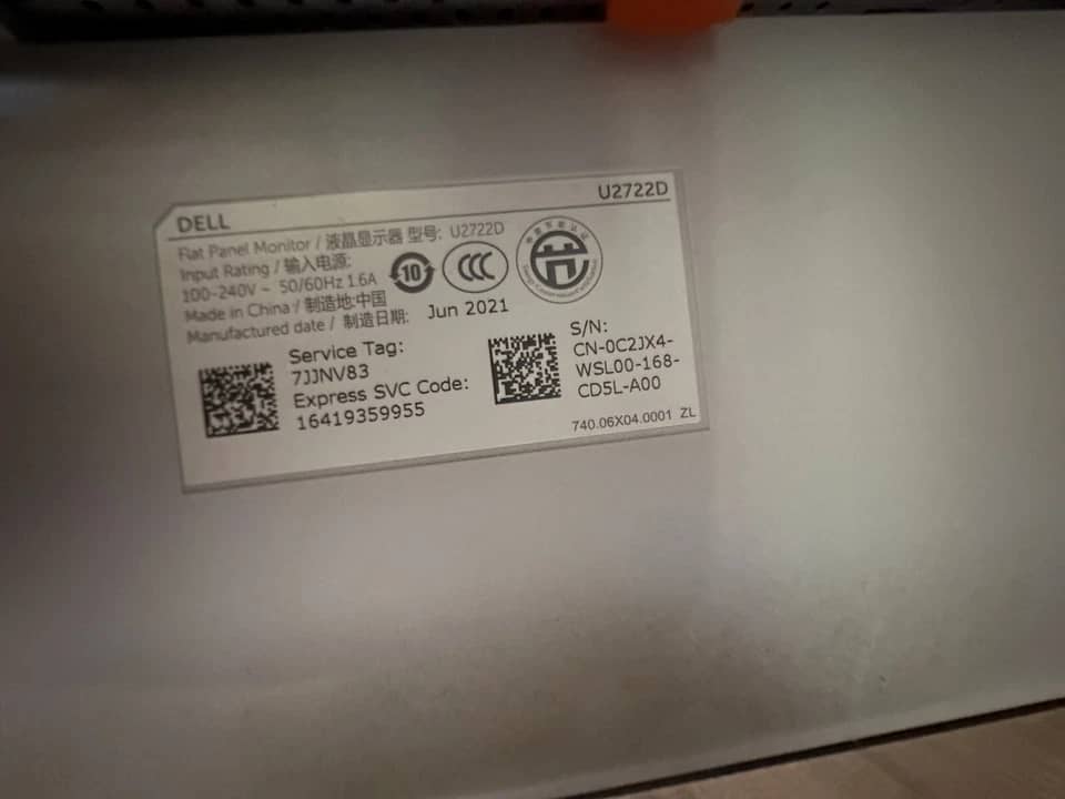 Dell P2721Q Monitors