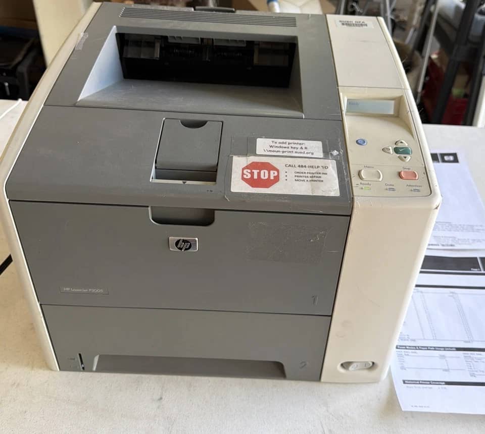 HP P3005 Printers Refurbished - Excellent