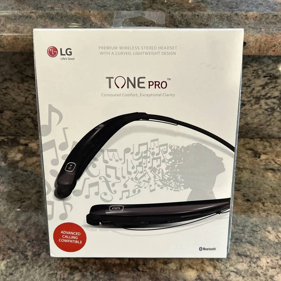 LG HBS-760 Headphones & Earbuds Black Used - Good