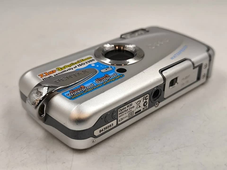 Pentax Optio W30 Digital Cameras Silver New Body Only