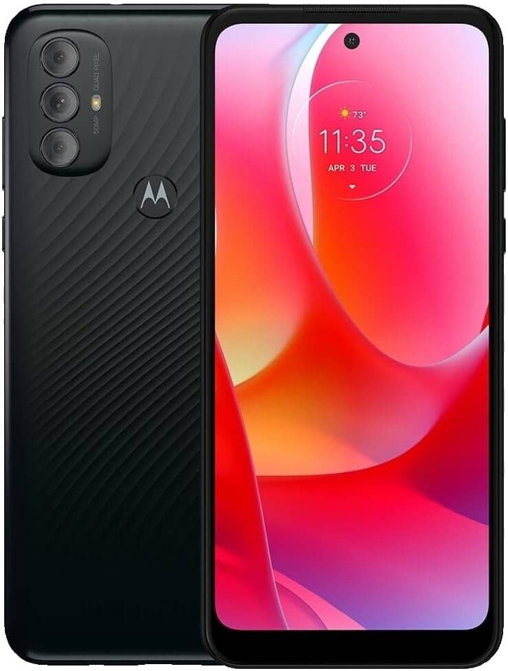 Motorola Moto G Play (2024) Cell Phones Black 64GB Tracfone New