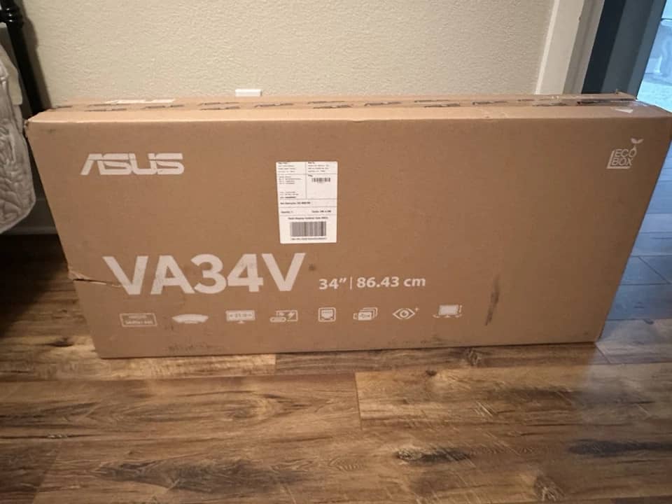 ASUS VA34VCPSN Monitors