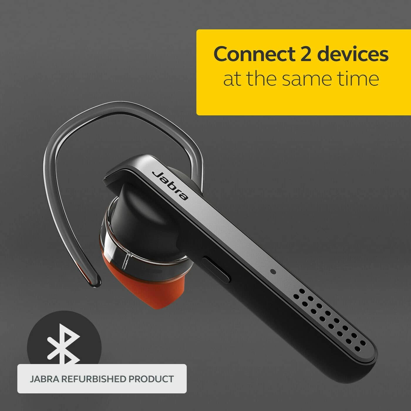 Jabra Talk 45 Headphones & Earbuds Black Open-Box Excellent