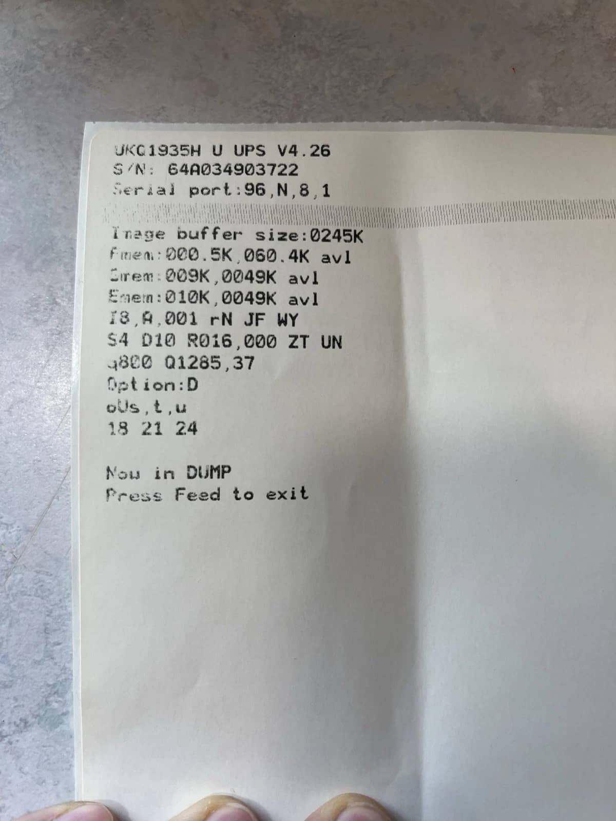 Zebra LP2844PSAT Printers Used - Good