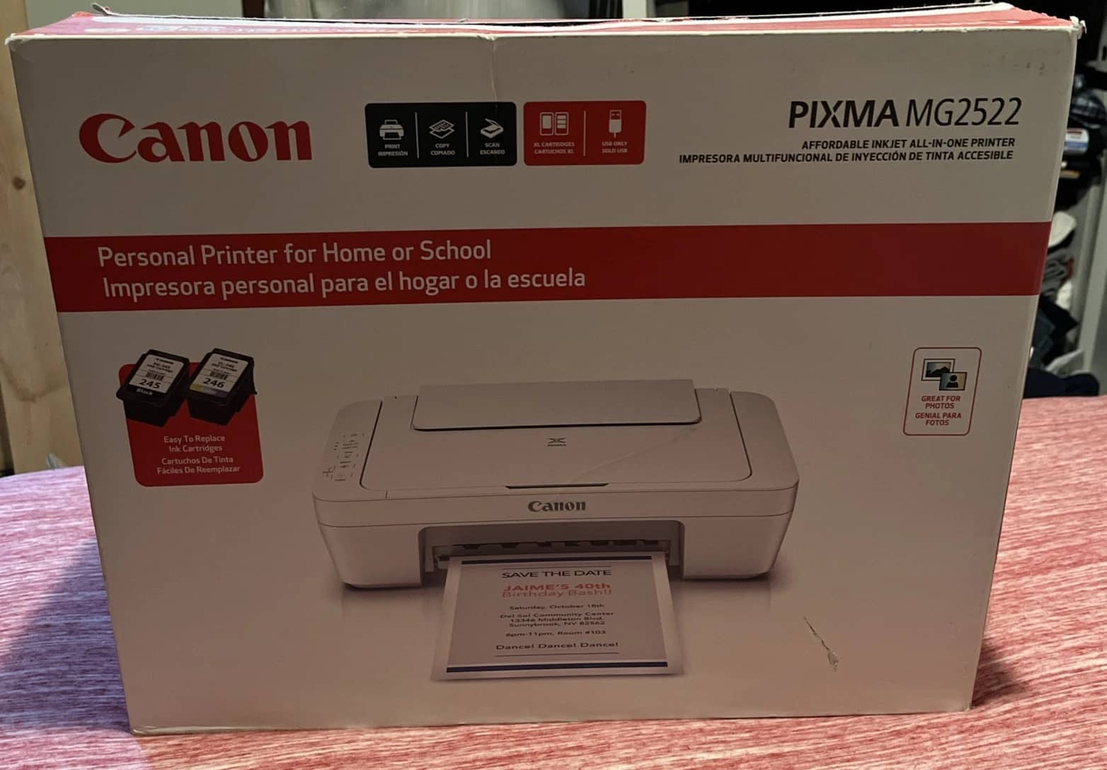 Canon MG2522 Printers Open-Box Excellent