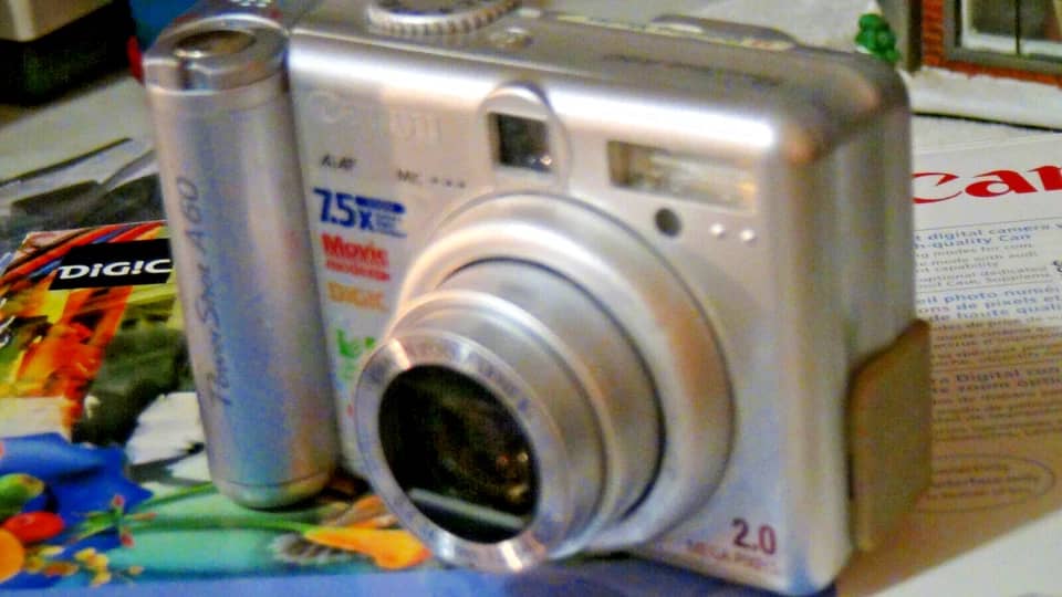 Canon PowerShot A60 Digital Cameras Silver New Body Only