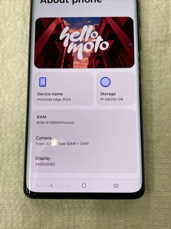 Motorola Moto Edge 2024 Cell Phones